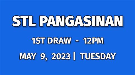 stl pangasinan result today 9pm